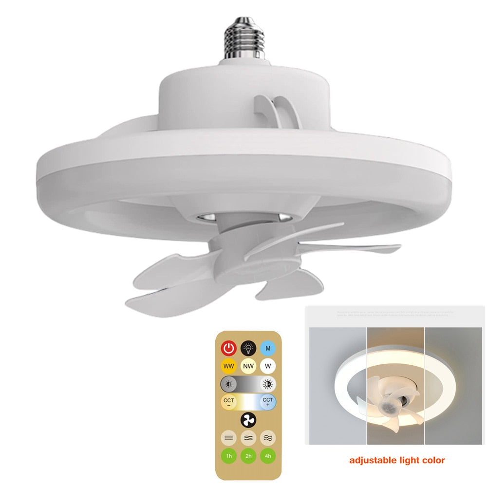 Dual Function Bright Ceiling Fan Light