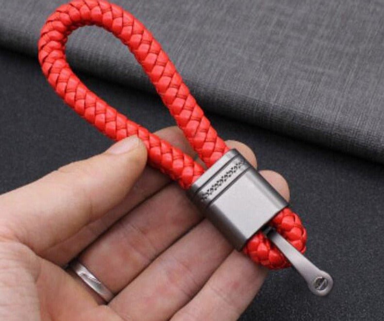 Stylish Woven Key Ring for Car Keys