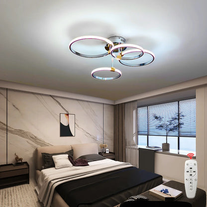 Stylish LED Chandelier Light with Remote Control