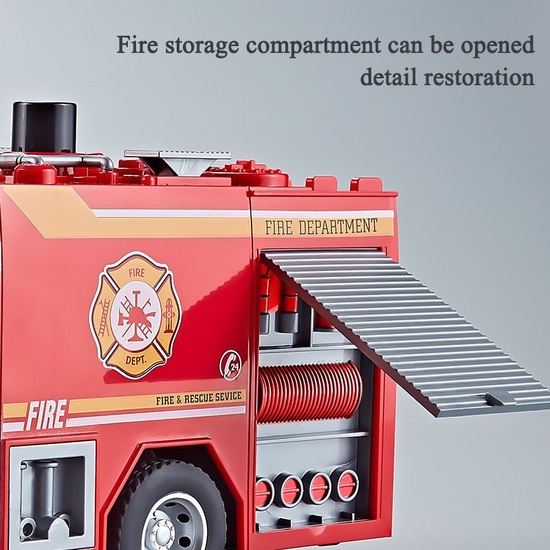 Big Kids Fire Engine Rescue Toy Truck