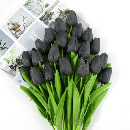 Beautiful Fake Tulip Flowers Arrangement