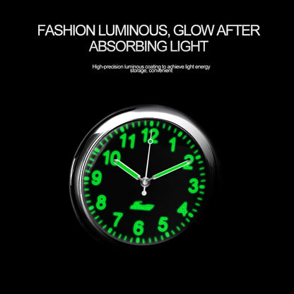 Adhesive Auto Dashboard Glow Clock