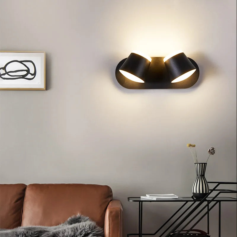 Adjustable LED Wall Light - Flexible Aluminum Sconce