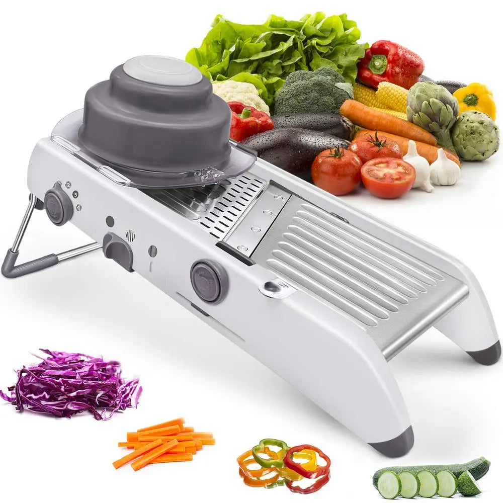 Premium 18-in-1 Vegetable Mandoline Slicer Set
