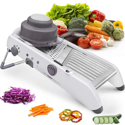 Premium 18-in-1 Vegetable Mandoline Slicer Set