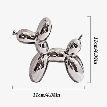 Cute Balloon Dog Figurine Decoration