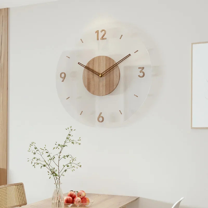 Simple Natural Wood Clock
