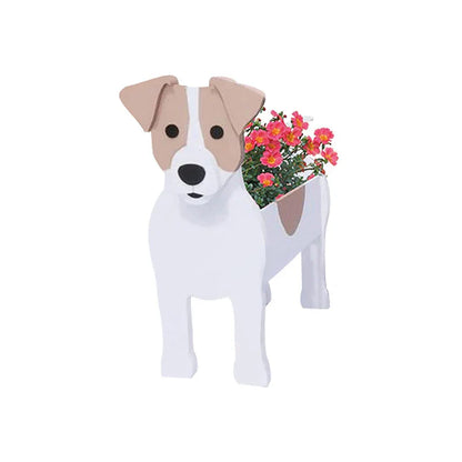 Cute Dog Planter Pot - Fun Animal Flower Holder