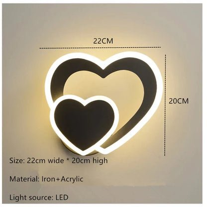 Romantic LED Love Wall Light