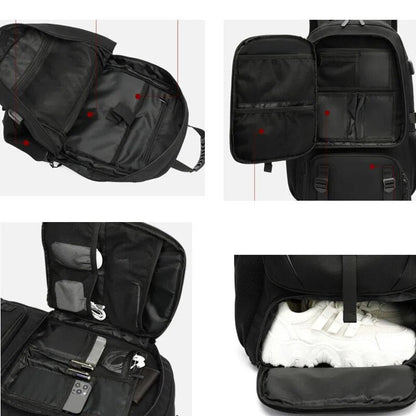 Large Capacity Hiking Backpack with USB Charger