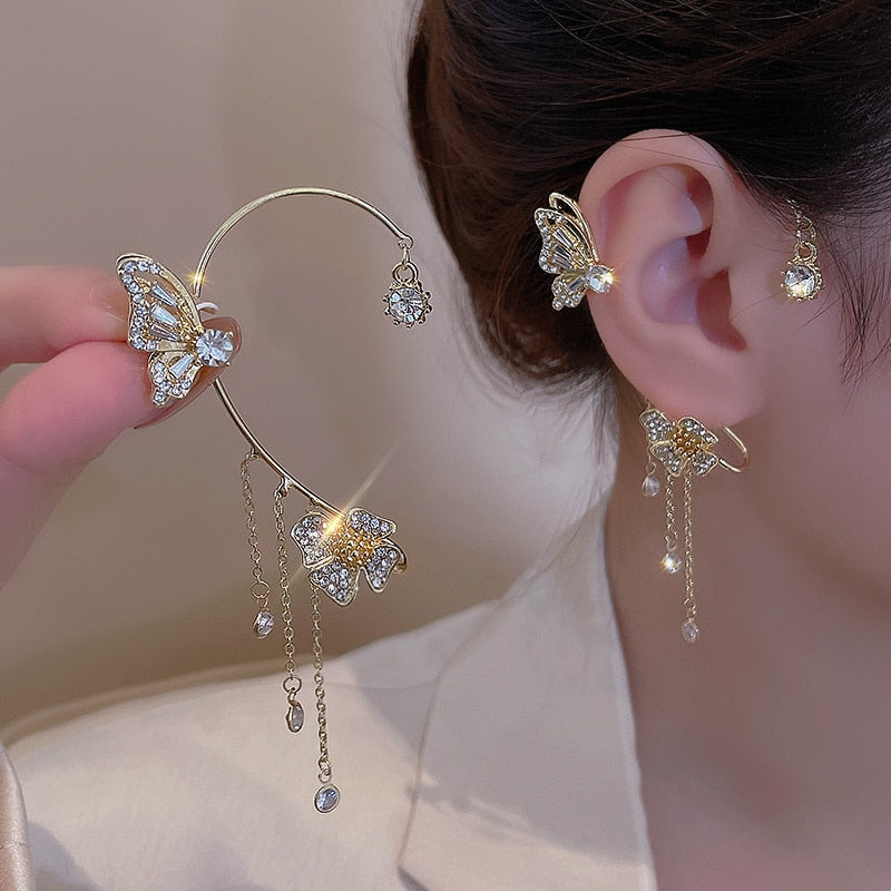 Sparkling Hair Clip | Elegant Ear Accessory - Cofik