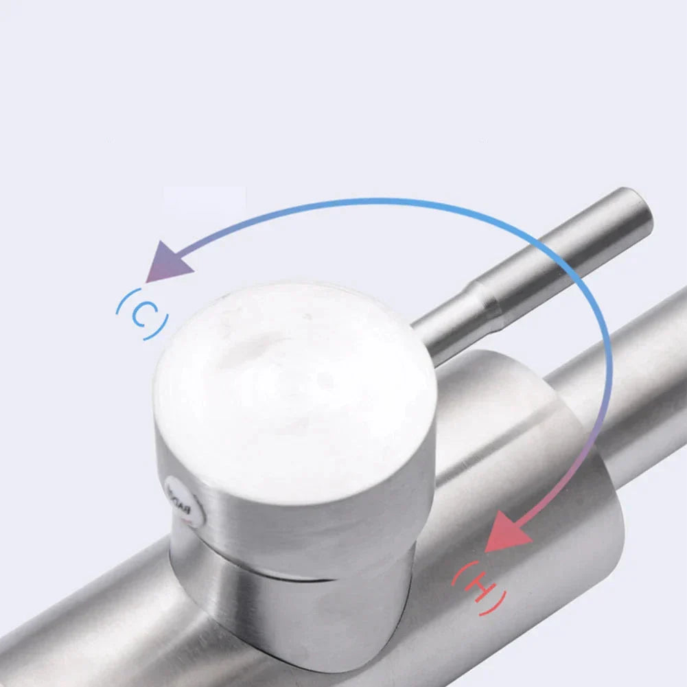 Premium Stainless Steel Kitchen Faucet