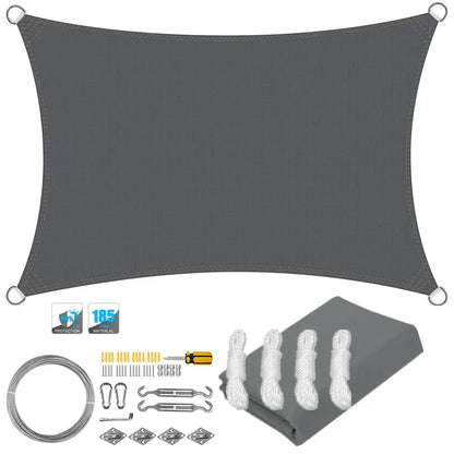 Outdoor Waterproof Sun Shade Sail with UV Resistance
