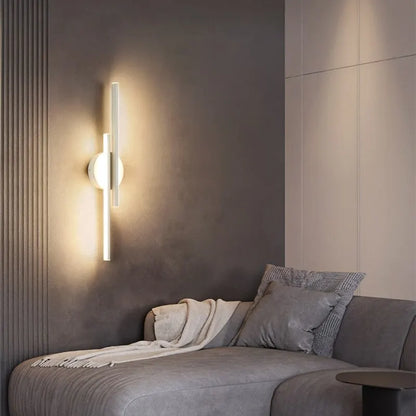 Contemporary 2-Sided LED Wall Light - Adjustable