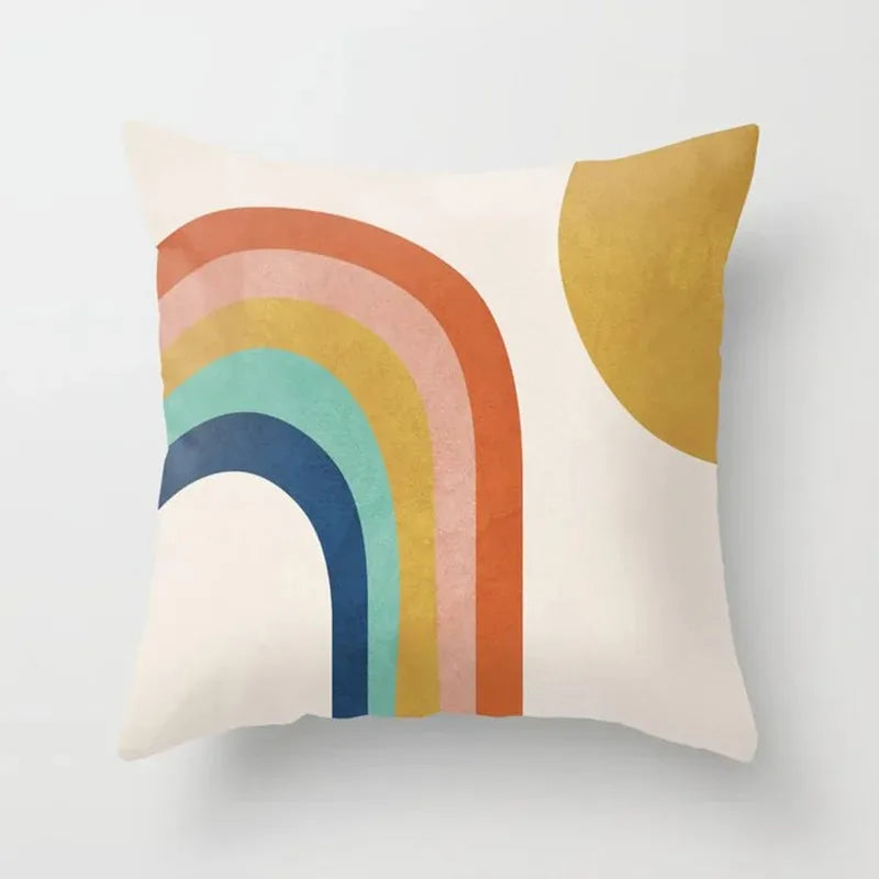 Soft Floral Pillow Cover