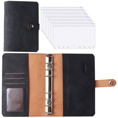 Premium Leather Wallet Notebook Planner Organizer