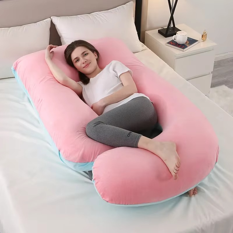 Comfortable Full Body Pregnancy Pillow for Side Sleepers