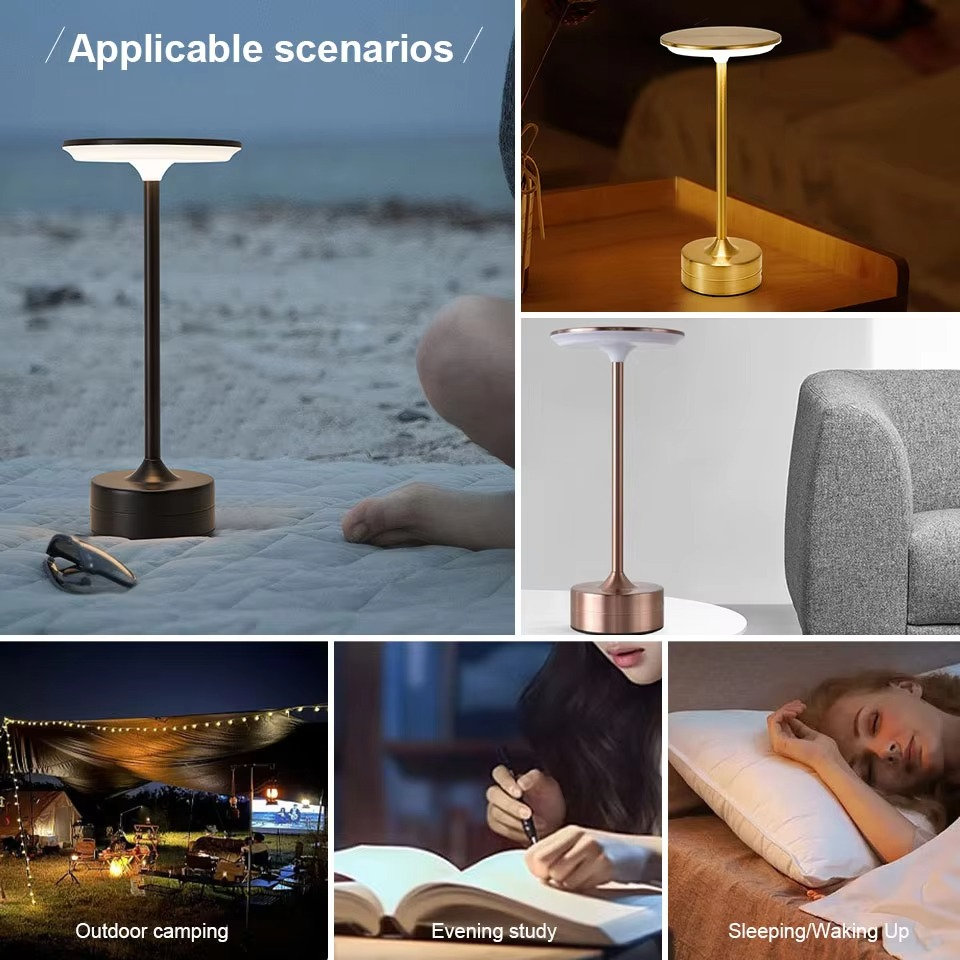 Slim USB Powered Touch Desk Lamp
