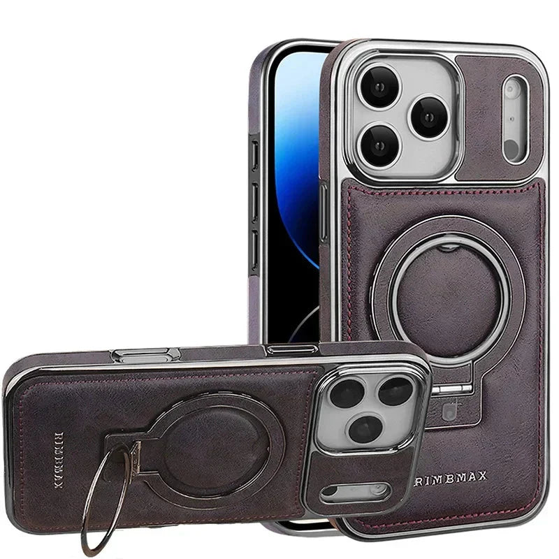 Premium Leather iPhone Case Strong Protection