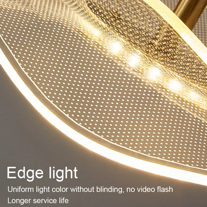Modern LED Hanging Light Fixture Pendant Lamp