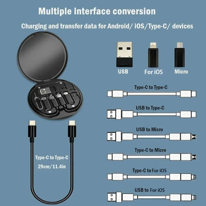 Universal Quick Charge USB Cable Kit