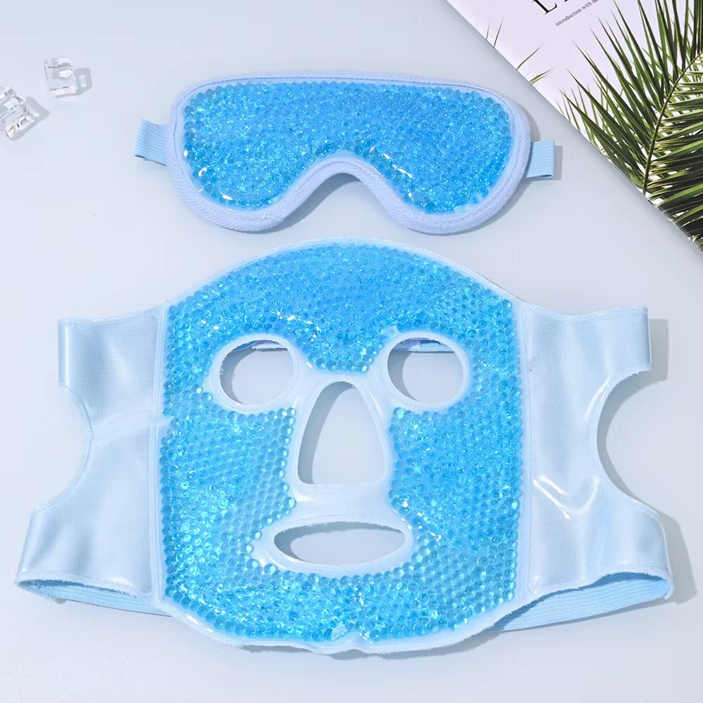 Thermal Full Face Gel Mask with Eye Mask