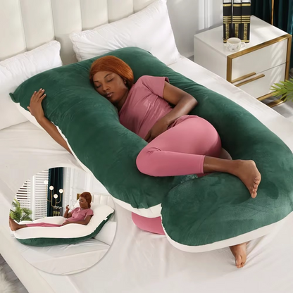 Comfortable Full Body Pregnancy Pillow for Side Sleepers