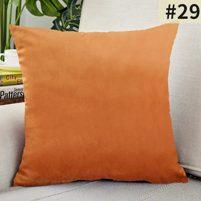 Soft Plush Pillow Cover for Home Decor
