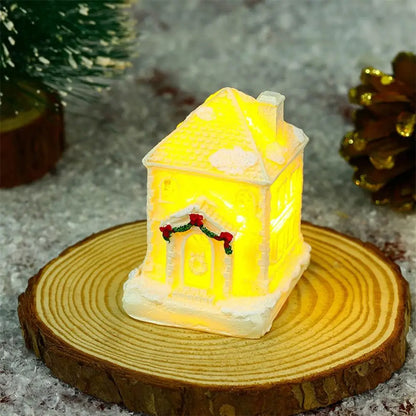 Magical Snowflake Christmas Village Houses - Cofik