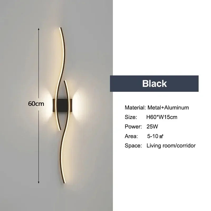 Contemporary LED Indoor Wall Lights