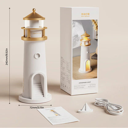 Wireless Bluetooth Speaker Lamp with Dimmable Projection