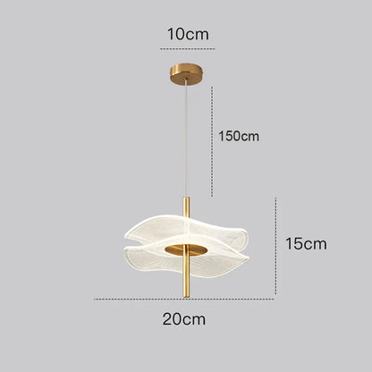 Modern LED Hanging Light Fixture Pendant Lamp