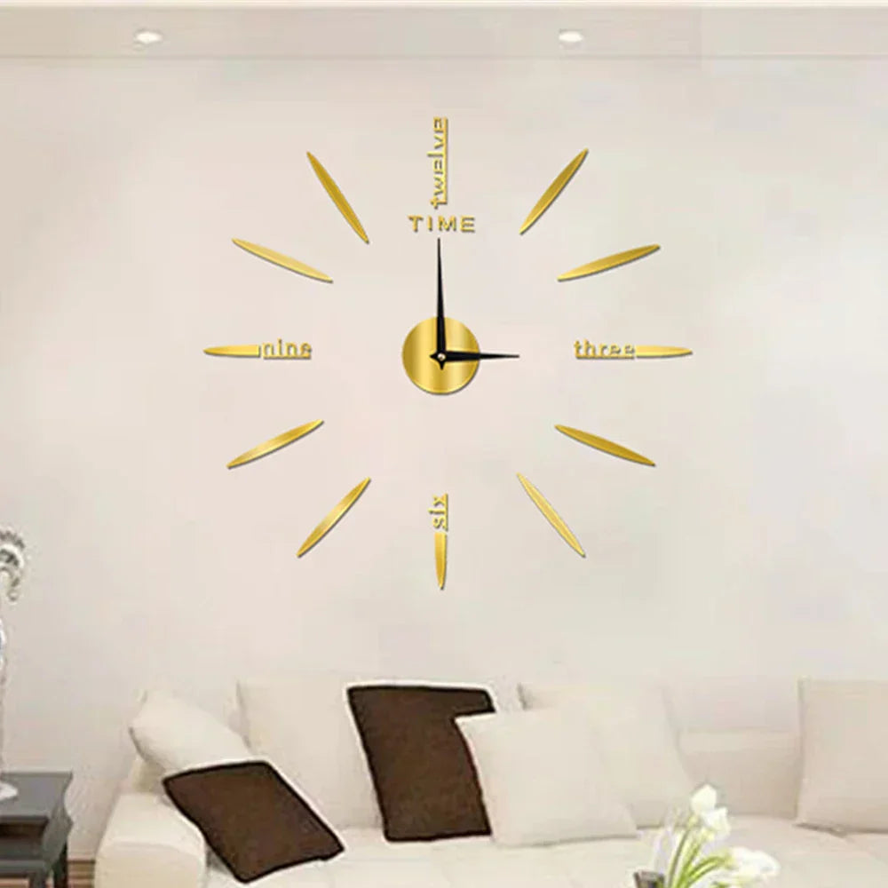 Modern Big Designer Acrylic Wall Clock