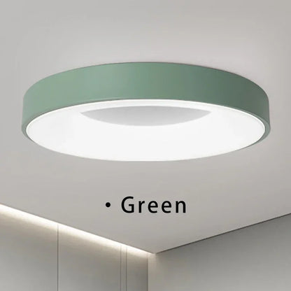 Stylish Round LED Ceiling Lamp with Remote Control