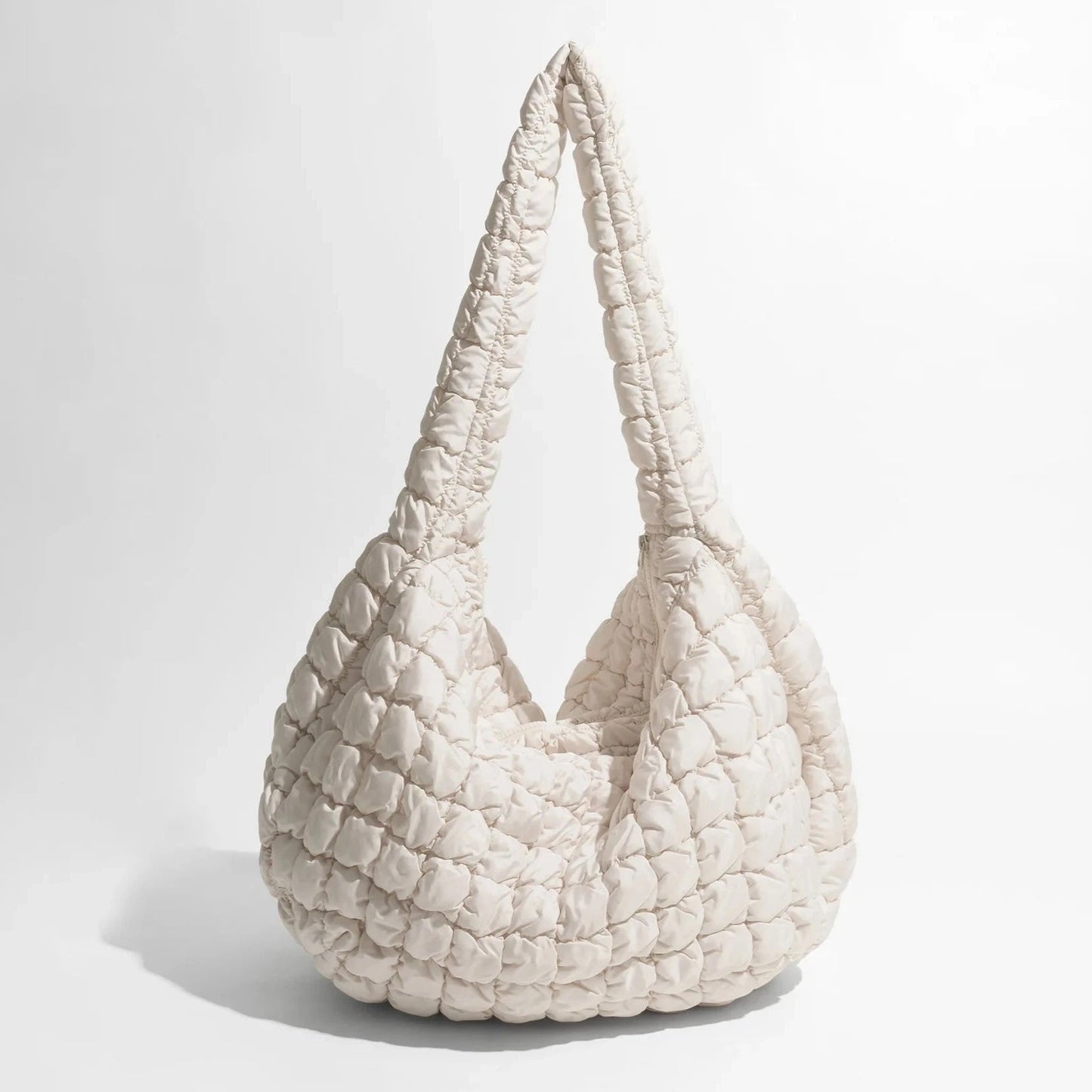 Large Crossbody Quilted Tote Bag - Cofik