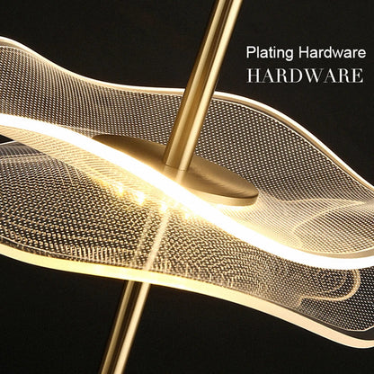 Modern LED Hanging Light Fixture Pendant Lamp