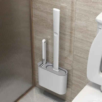 Bathroom Cleaning Brush Set with Holder - Cofik
