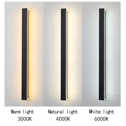 Stylish Weatherproof Outdoor LED Wall Light