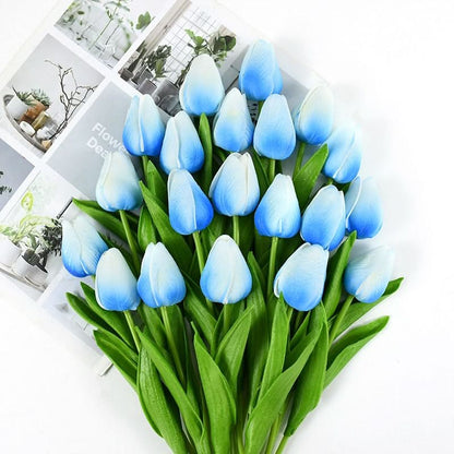 Beautiful Fake Tulip Flowers Arrangement