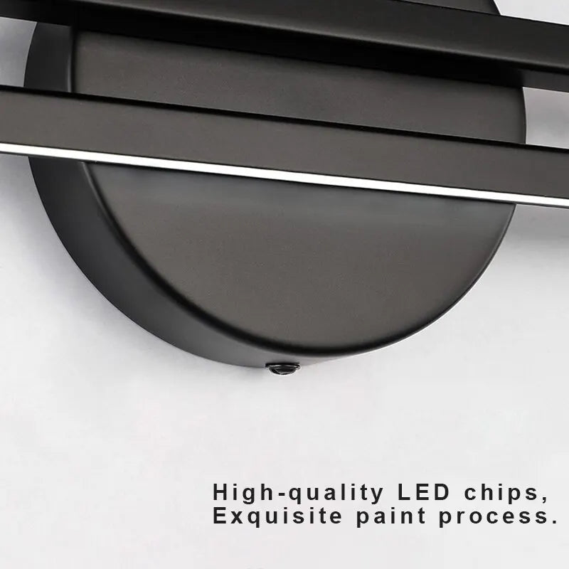 Contemporary 2-Sided LED Wall Light - Adjustable