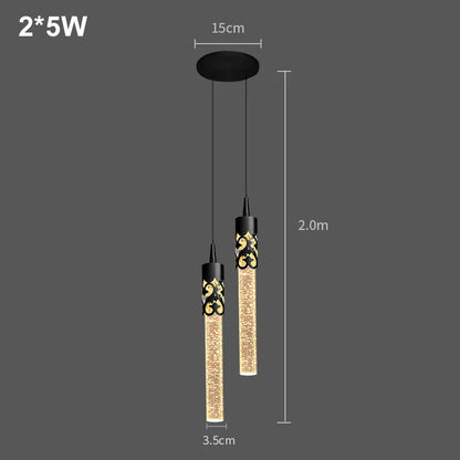 Luxurious Crystal Droplet Chandelier