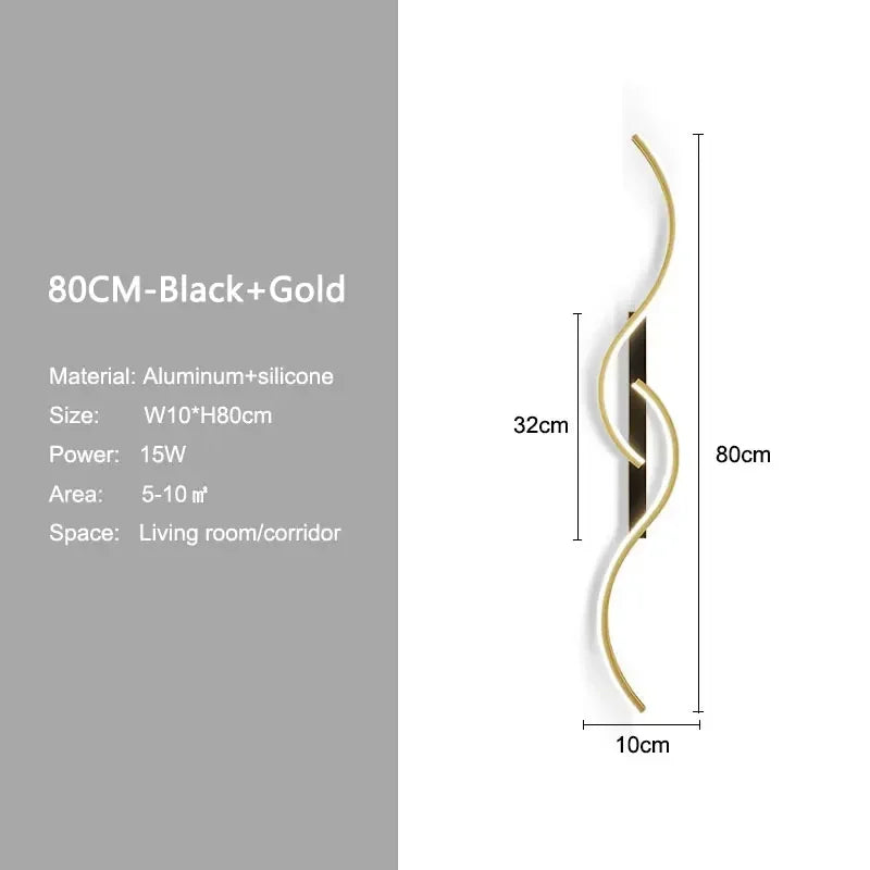Contemporary LED Indoor Wall Lights