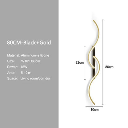 Contemporary LED Indoor Wall Lights