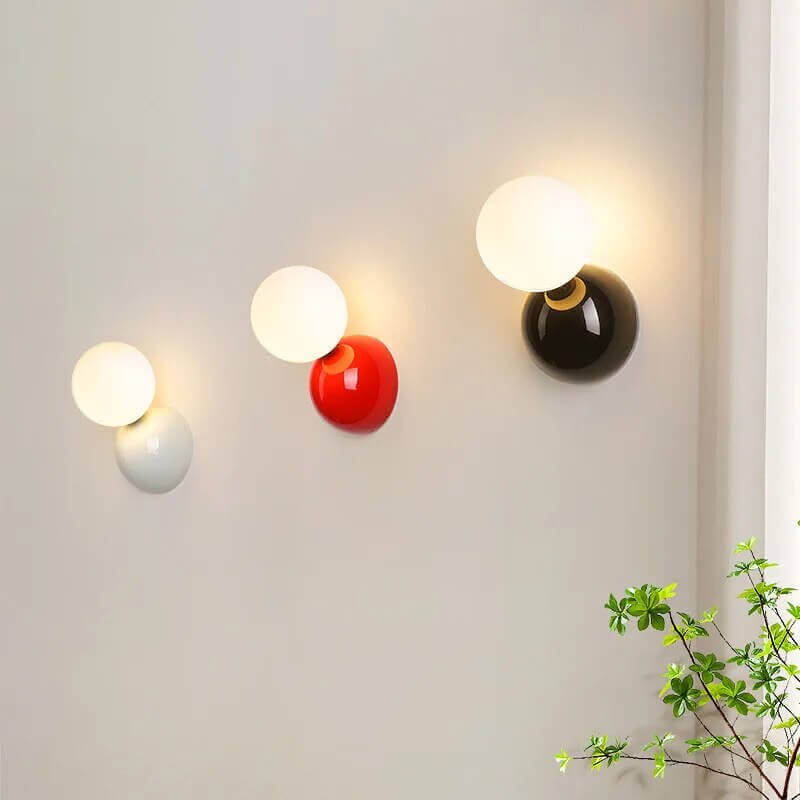 Retro Style Wall Lamp in Multiple Colors