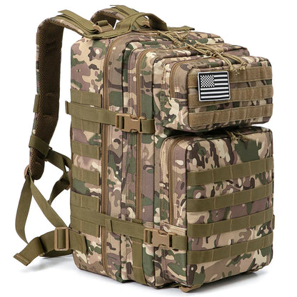 Large Army Camouflage Hiking Backpack