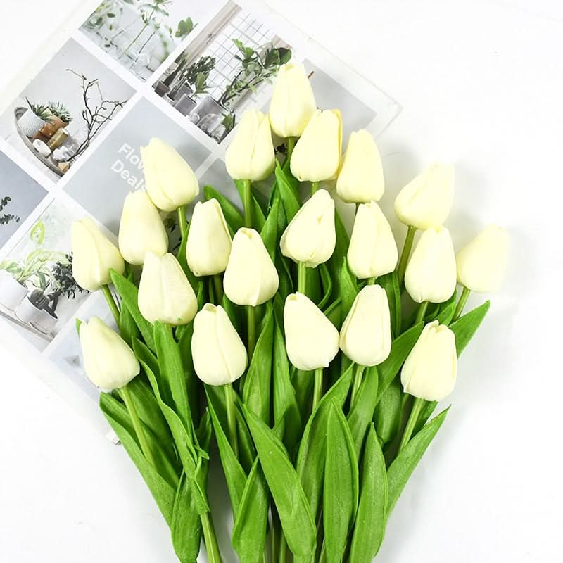 Beautiful Fake Tulip Flowers Arrangement