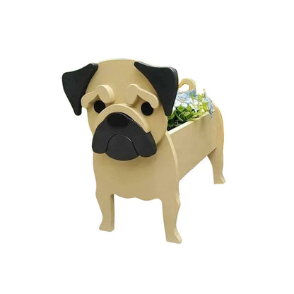 Cute Dog Planter Pot - Fun Animal Flower Holder