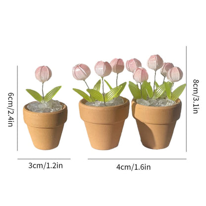 Beautiful Pink Table Night Light Lamp