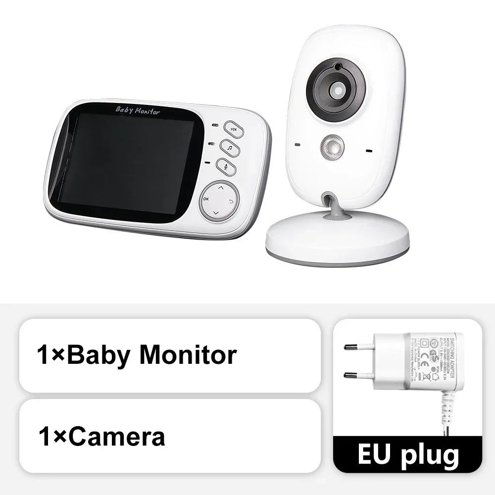 Baby Video Monitor with Night Vision and Two-Way Talk