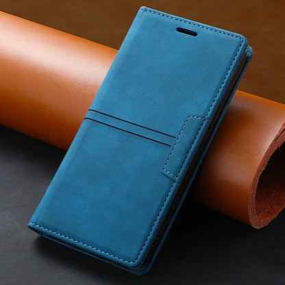 Premium Leather Phone Flip Cover - Google Pixel